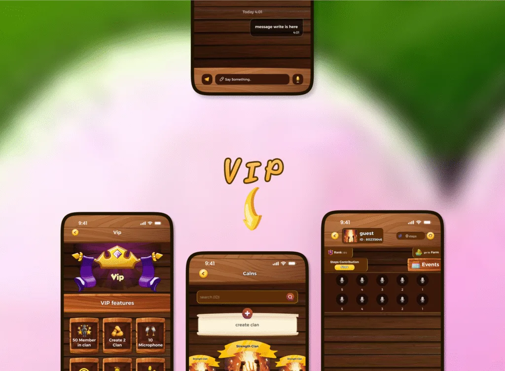 مزايا VIP في لعبة Clans – تميّز، تحكّم، وتفوّق!
