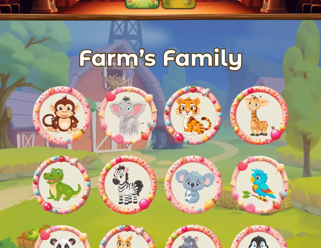 Candy Farm – تعرّف على عائلة المزرعة الظريفة!