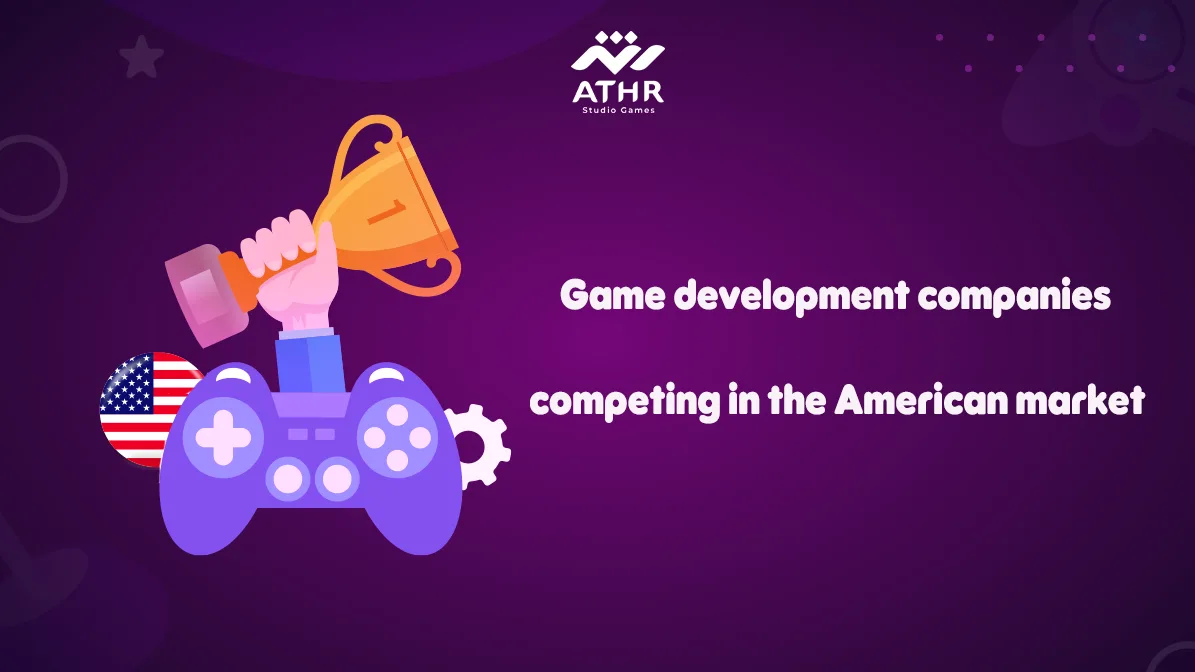Game development companies competing in the American market
