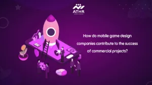How do mobile game design companies contribute to the success of commercial